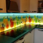 Bellissimo grembiule da lavoro con illuminazione