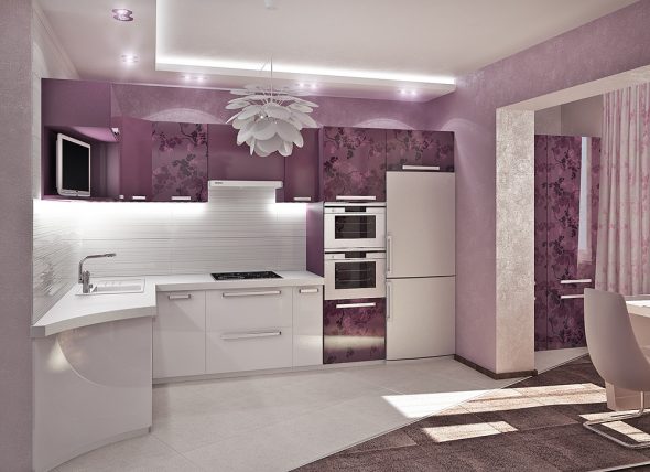 Cucina creativa in stile moderno