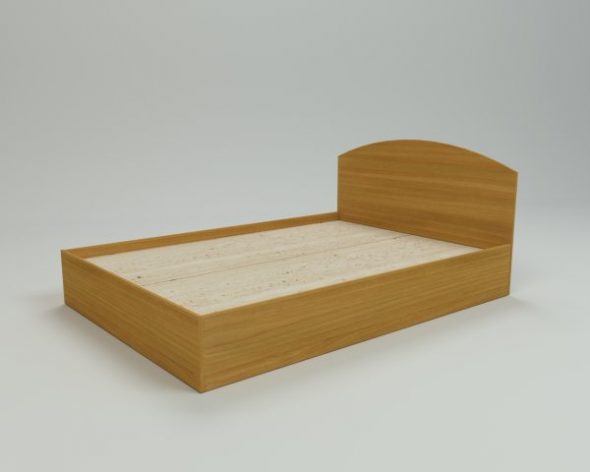 Letto in truciolato fai da te