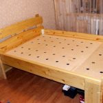 Letto in legno fai da te