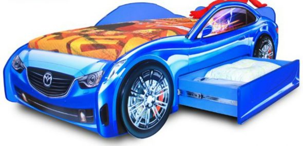 Letto per auto con cassetto