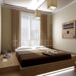 Letto a podio per un interno insolito