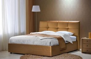 letto in ecopelle