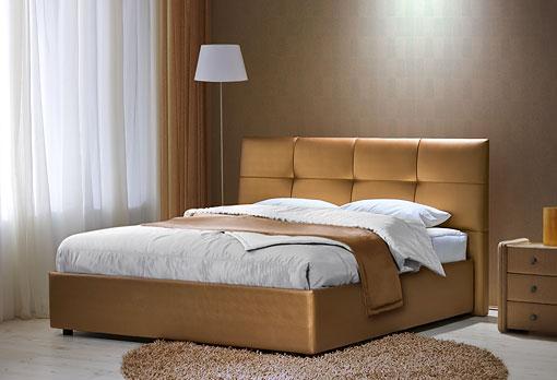 letto in ecopelle
