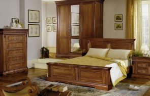 Mobili per camera da letto in rovere di palude