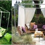Zona relax con struttura in tubi