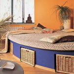 Letto a podio rotondo originale