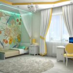 Fiori originali nell'arredamento della camera da letto