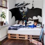 Letto per adolescenti Batman
