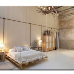 Letto sospeso in pallet