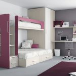 Un'ottima soluzione per le sorelle adolescenti in stile minimalista