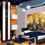 Varietà di forme e colori nel design della stanza