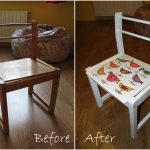 restauro di sedie per cameretta bambini