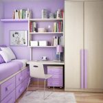 Camera da letto romantica per adolescenti