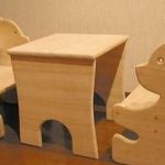 Mobili da giardino per bambini in legno massello