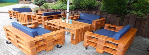 realizzare mobili da giardino con materiali in legno
