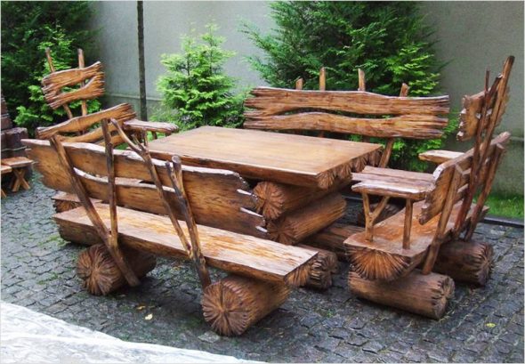 realizzare mobili da giardino