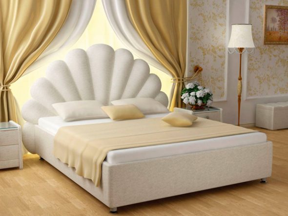 letto bianco chic