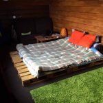 Camera da letto in stile loft