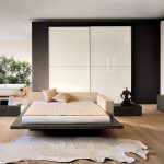 Camera da letto elegante e insolita