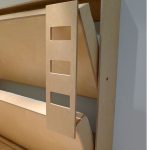 Una soluzione pratica ed elegante sotto forma di letto a castello