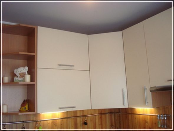 Pensile angolare per cucina