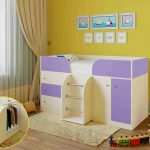 Mini letto a soppalco per bambini