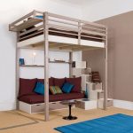 Letto singolo a soppalco per adulti