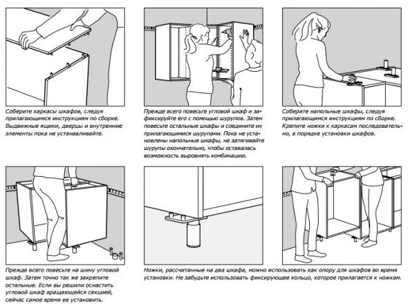 Montaggio fai da te di mobili Ikea