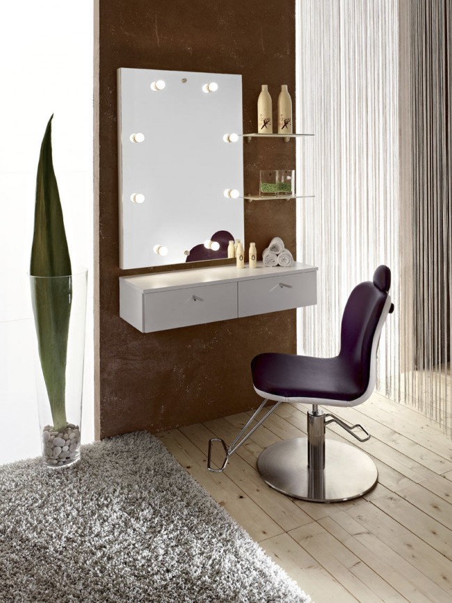design del tavolo da trucco