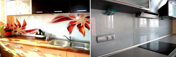 Battiscopa in alluminio all'interno della stanza