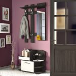 Mobili modulari Art Mini per un piccolo ingresso