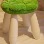 Copertura per sgabello fai da te