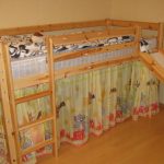 Letto per bambini fai da te con scivolo