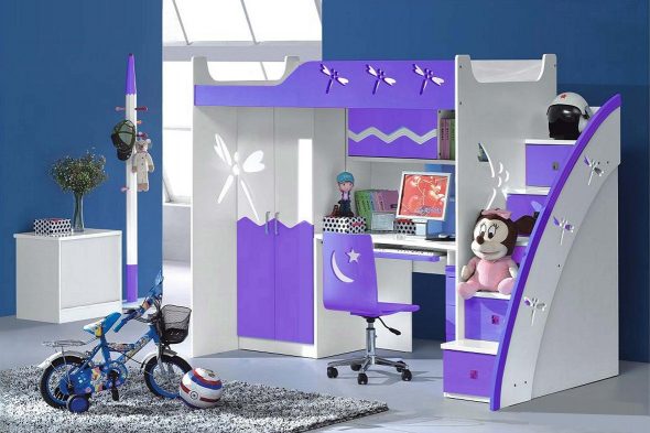 Mobili per camerette per bambini in MDF