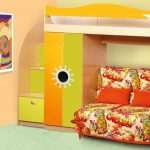 Divano letto estraibile per bambini Sunny
