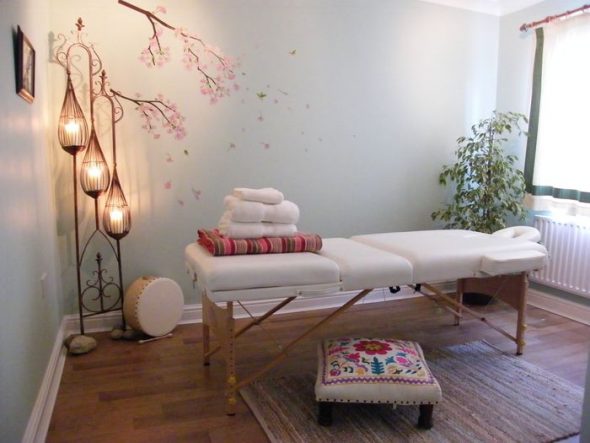 Progettazione della sala massaggi