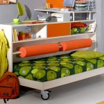 Risparmiare spazio nella cameretta dei bambini con un letto a podio
