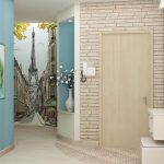 Interno di un piccolo corridoio in stile provenzale