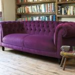 Classico divano inglese all'interno
