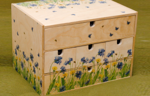 Cassettiera in compensato