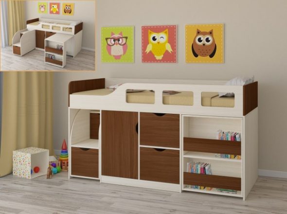 Letto a soppalco per bambini dai 3 anni Astra