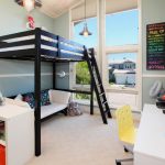 Letto a soppalco per adolescenti