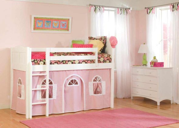 Letto per una giovane principessa