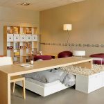 Letto a podio per un adolescente
