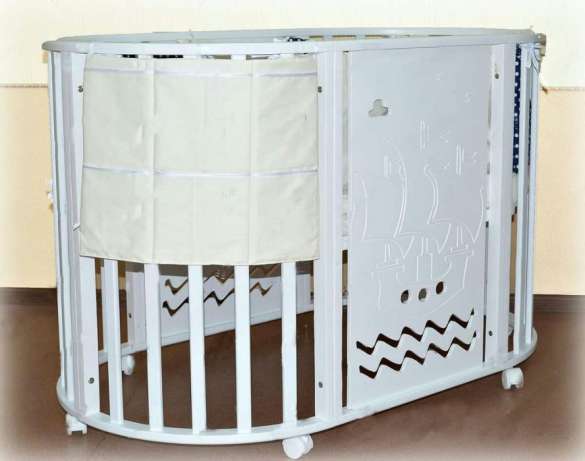 Trasformatore per lettino rotondo 7 in 1 con fresatura