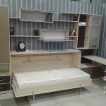 Mobili per cameretta per adolescenti con letto ribaltabile