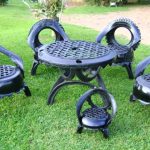 Mobili in gomma per cottage estivi e giardini
