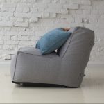 Sedia modulare con schienale dritto