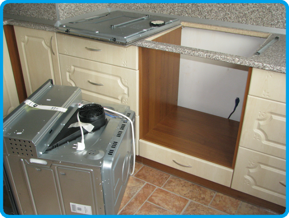 Installazione del forno
